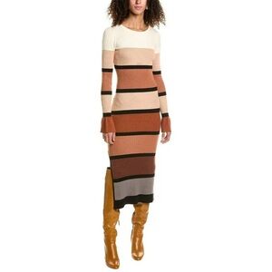 Rachel Parcell NWT Colorblock Knit Midi Dress